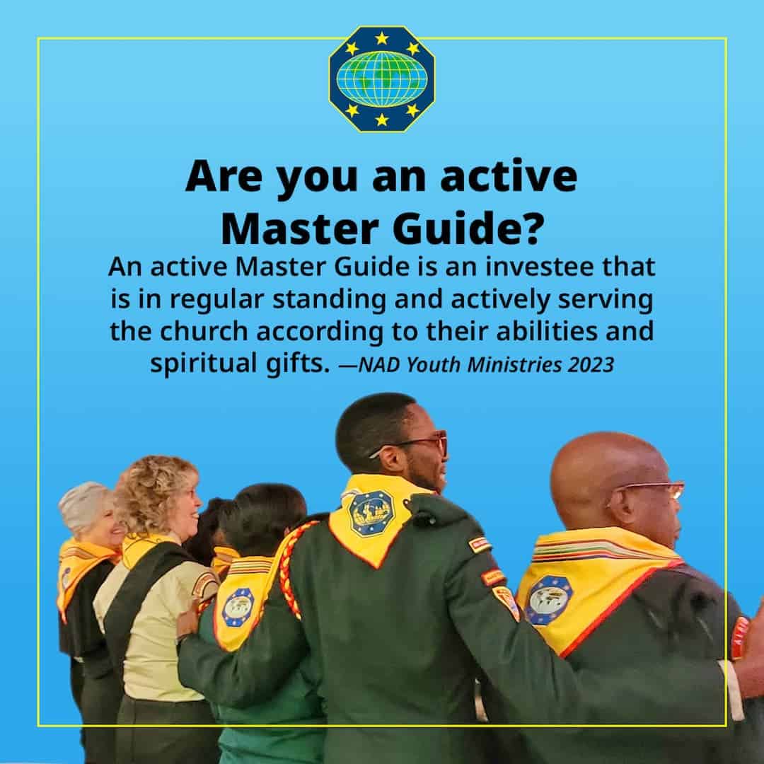 Are you an active master guide?