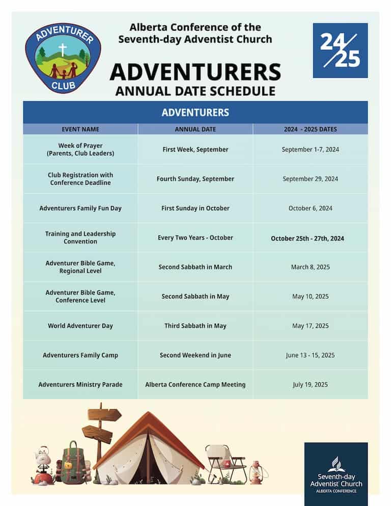 Adventurer Calendar