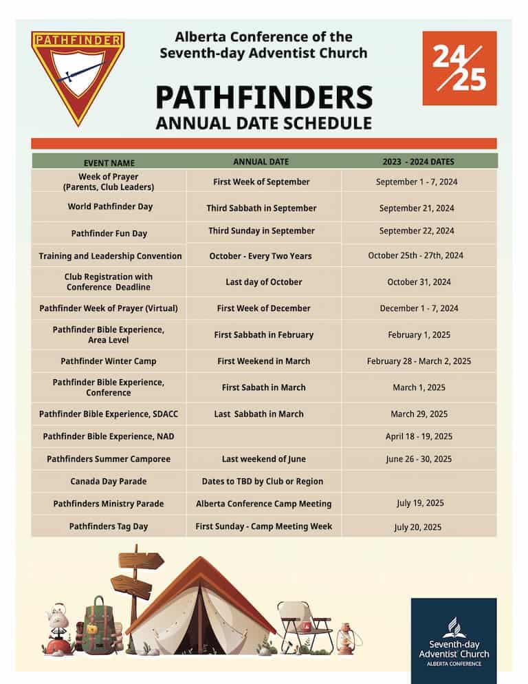 Pathfinder Calendar